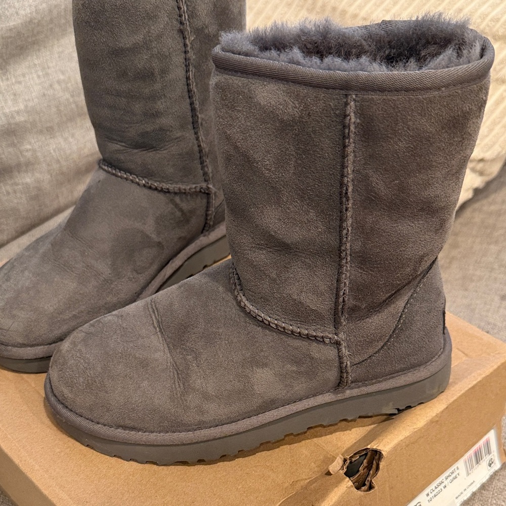 Gray Ugg Boots - image 2